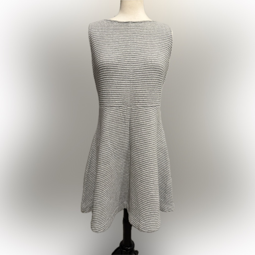 LOFT Charcoal Knit Dress